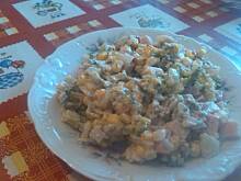 Fot. borniak78, sałatka z brokułami i słonecznikiem