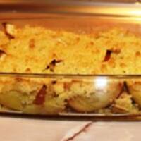 Jabłka z marmoladą pod kruszonką