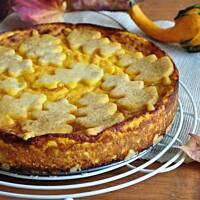 Kremowy sernik dyniowy