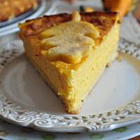 Kremowy sernik dyniowy