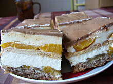 Fot. domi87, Sernik orzechowo-brzoskwiniowy