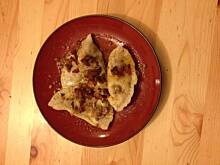 Fot. Kot Borys, Pierogi ze smażonym mięsem