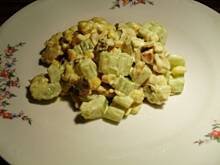 Fot. Aneczka01, Sałatka z selerem naciowym i migdałami