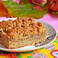 Szarlotka pełnoziarnista