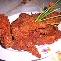 chrupiące skrzydełka