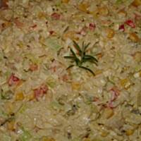 Sałatka ryżowa z kurczakiem