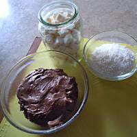 czekoladowo-kokosowe  trufelki