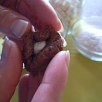 czekoladowo-kokosowe  trufelki