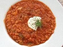 Fot. kokarda, zupa z czerwonej soczewicy w 30 min