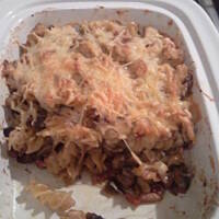 Zapiekanka z makaronem wg eruanne