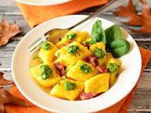 Fot. olusia23, Dyniowe kopytka z pesto ze szpinaku