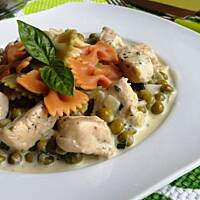 Kurczak w sosie śmietankowym