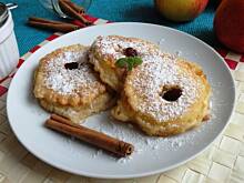 Fot. joana30, Jabłkowe krążki w cieście cynamonowym