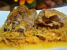 Fot. makusia, Żeberka na kapuście z szybkowaru