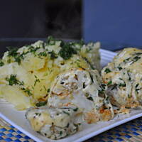 Zapiekane różyczki kalafiora