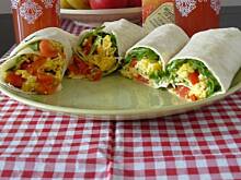 Fot. Babeczka_piecze, Jajecznica w tortilli