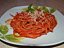 Fot. Duusiak, Makaron z ketchupem