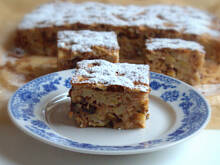 Fot. Barb82, Beztłuszczowe proste i pyszne ciasto jabłkowe z bakaliami