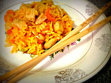 Fot. PaniCiasteczka, Kurczak z Szafranowym Ryzem