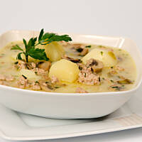 Kartoflanka na trawie