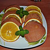 Pomarańczowe pancakes