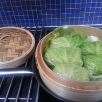 Orientalne 'gołąbki' na parze