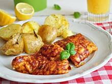 Fot. MIENTA, Kurczak zapiekany z serem i sosem barbecue