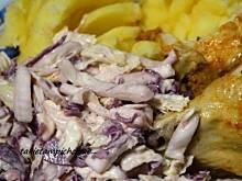 Fot. makusia, Surówka z pekinki i czerwonej kapusty