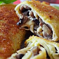 Krokiety z pieczarkami i serem