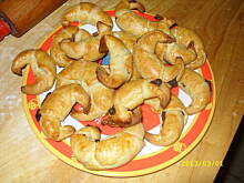 Fot. mimi27675, Rogaliki krucho-drożdżowe