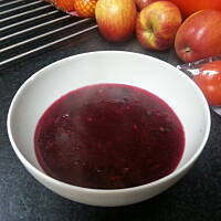 Kisiel żurawinowo-jagodowy