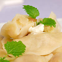 Pierożki cebulowo-ziemniaczane