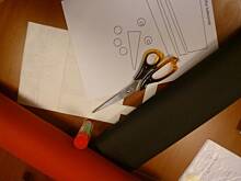 Fot. Wróbelek, Bałwanek w kapeluszu – wzór 2