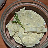 Śledzie w sosie musztardowym