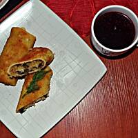 Krokiety z kapustą kiszoną i grzybami