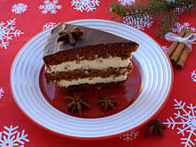 Fot. Barb82, Wspaniały piernik przekładany kremem i powidłami