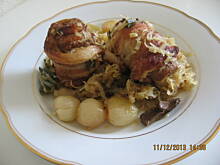 Fot. mariateresa, Rolmopsy wieprzowe w  kapuscie z porem