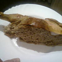 kurczak pieczony z kaszą gryczaną