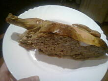 Fot. carolotta, kurczak pieczony z kaszą gryczaną