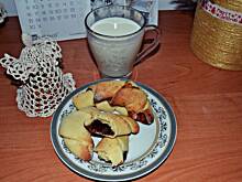 Fot. Duusiak, Maślano-drożdżowe rogaliki z czekoladą