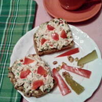 Pasta z wędzonej makreli