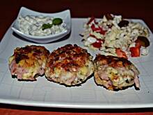 Fot. Duusiak, Kotleciki z kurczakiem,szynką i serem