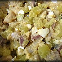 Sałatka śledziowe - Hekele