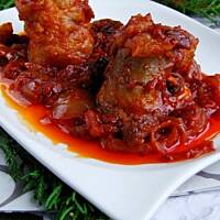 Śledzie z rodzynkami