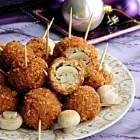 Kulki mięsne z pieczarkami