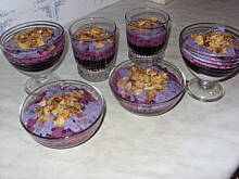 Fot. OwocowaSałateczka, Jagodowy deser wg. OwocowejSałateczki