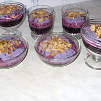 Jagodowy deser wg. OwocowejSałateczki