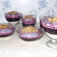 Jagodowy deser wg. OwocowejSałateczki