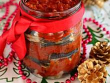 Fot. olusia23, Śledzie w sosie pomidorowym z miodem i rodzynkami