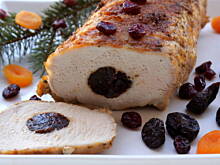 Fot. Barb82, Pieczony schab faszerowany suszonymi owocami